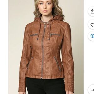 Women's Brown Bomber Jacket